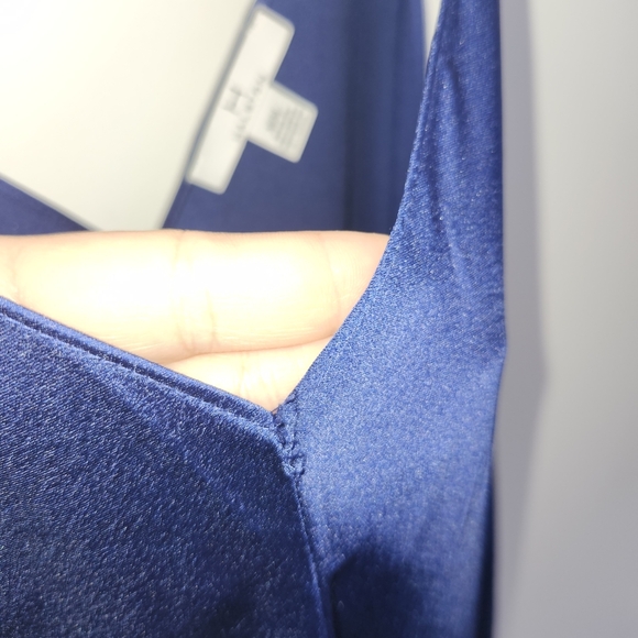 Halston Heritage BNWT rotal blue slip dress - Picture 4 of 7